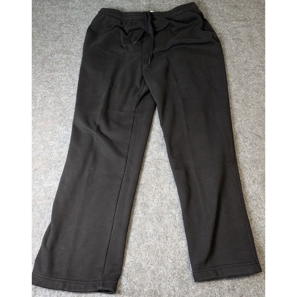 Amazon Essentials Fleece Sweatpants Mens XL Lounge Pants Straight Leg Black